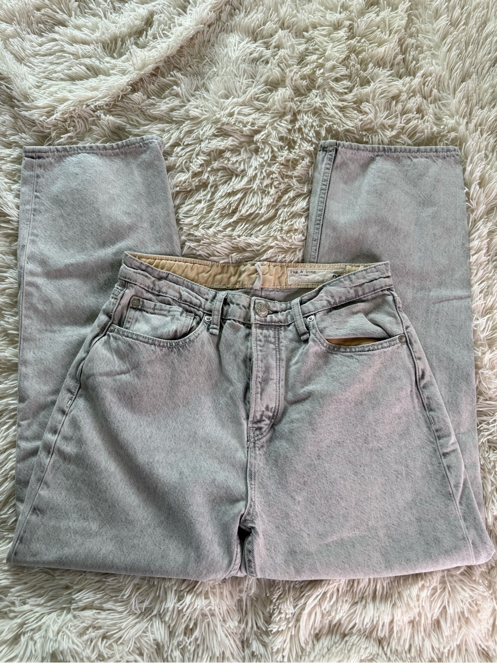 Rag & Bone Maya High Rise Ankle Straight Jeans Size 28